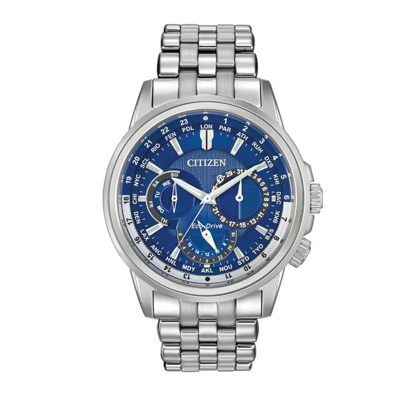 Citizen Crystal Blue World Professional Watch! - Picture 3 of 6